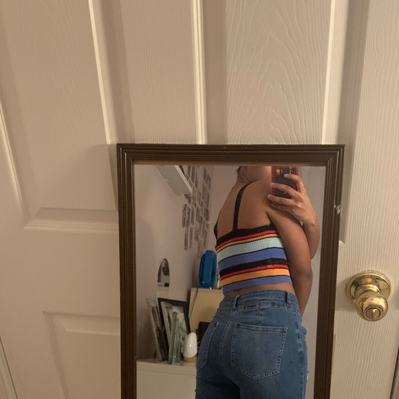 Stripped crop top - Picture 3 of 3